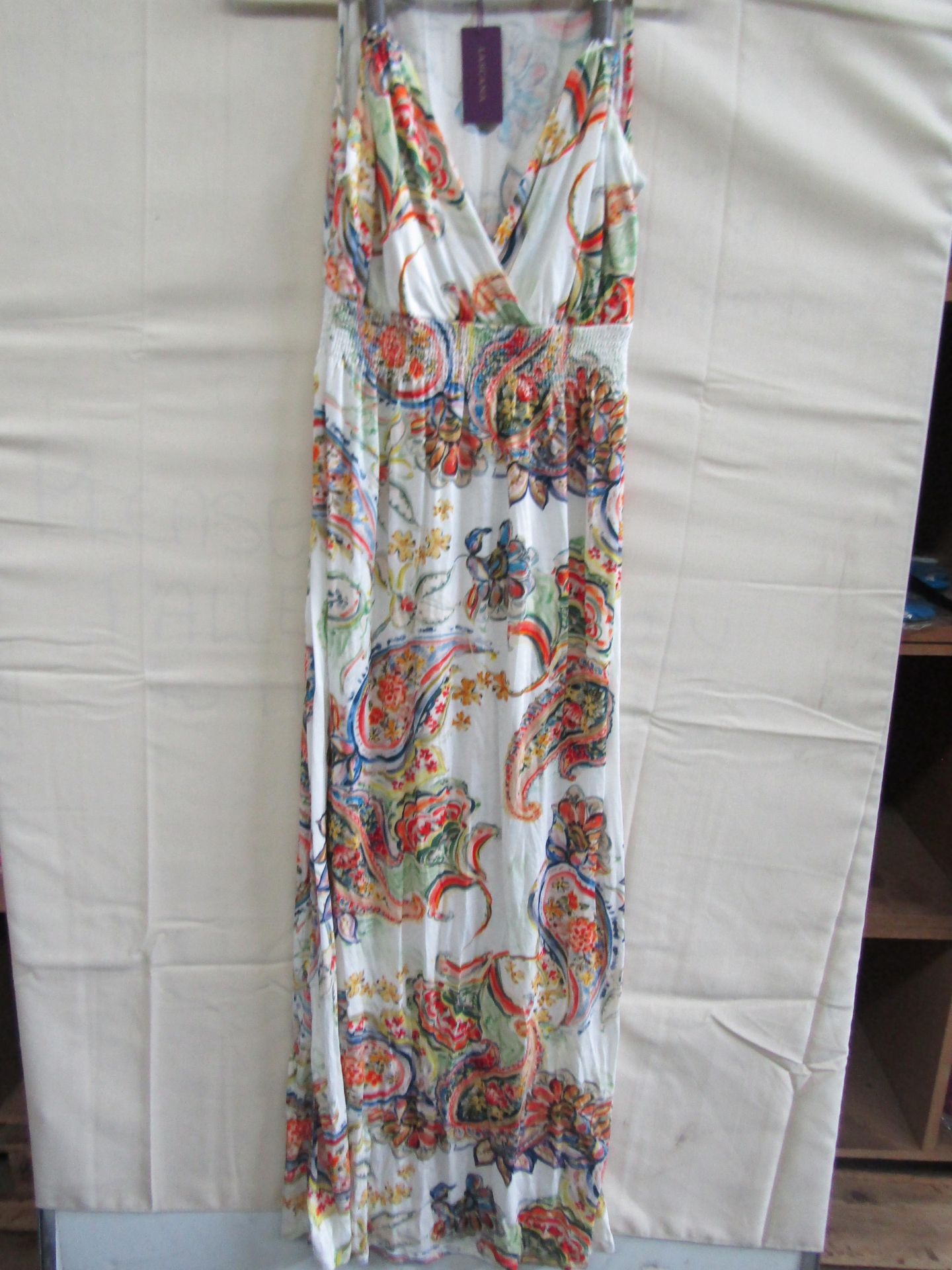 Lascana Long Floral Dress Size 40 Looks New With Tags