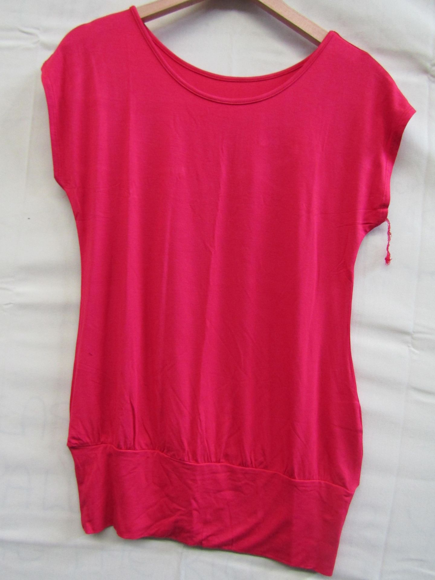 Lascana Pink Top With Waistband Size 10/12 Looks Unworn No Tags