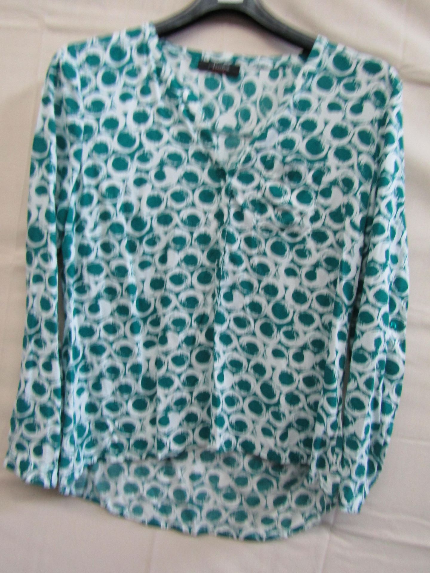 Aniston Casual Blouse Green/White Size 16 Looks Unworn No Tags