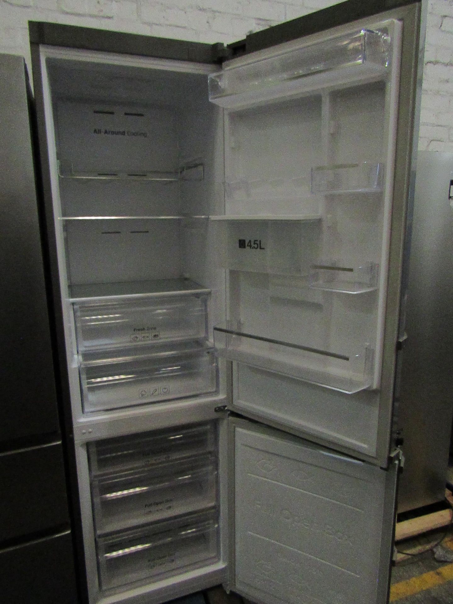 Samsung RB3735920SL 70/30 splite fridge freezer, tested working for coldness, we havent checked - Image 5 of 5