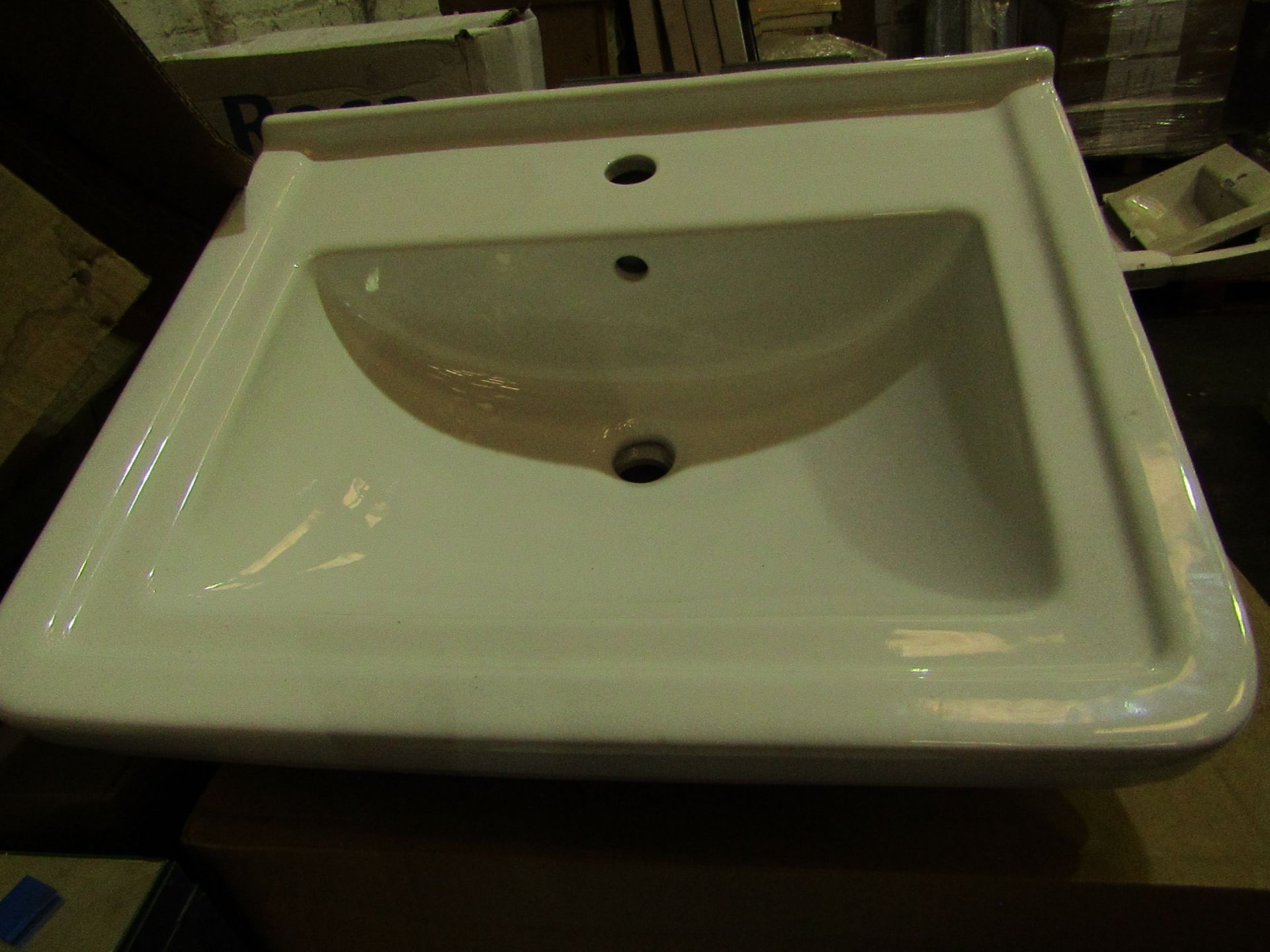 Laufen - Noble Basin 600mm White - Unused & Boxed.