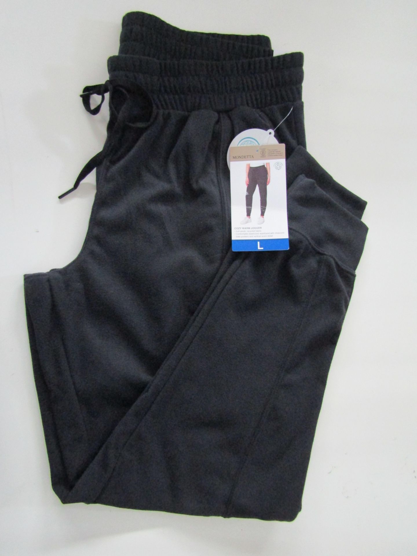 Mondetta - Ladies Cozy Joggers - Black Size Large - New With Tags.