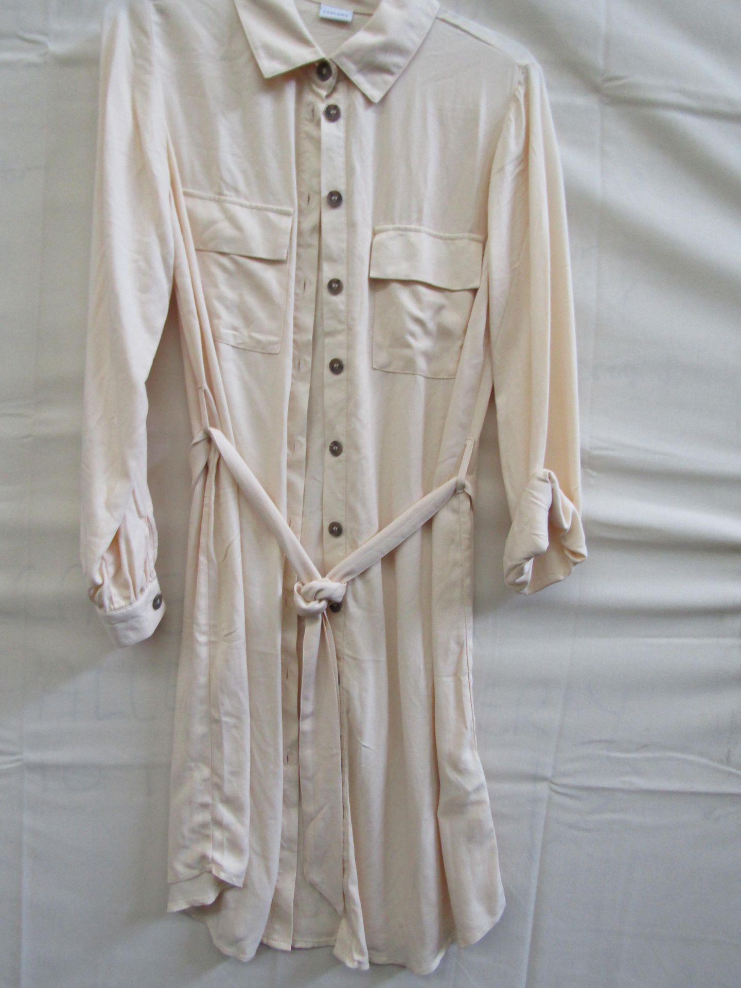 Lascana Shirt Dress Cream Size 12 Looks Unworn No Tags