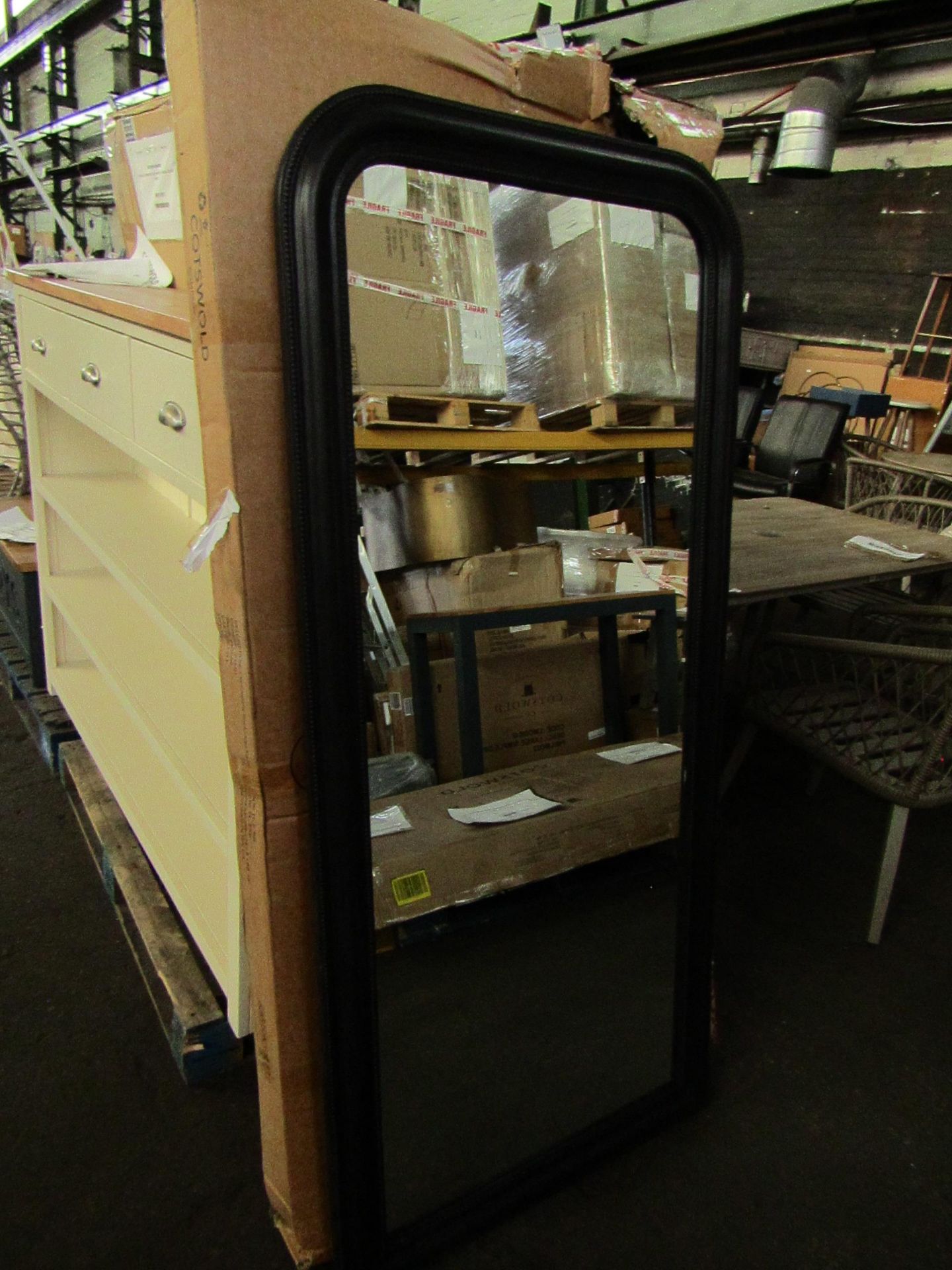 Cotswold Company Dusky Black Large Mirror RRP Â£179.00 - The items in this lot are thought to be - Image 2 of 2