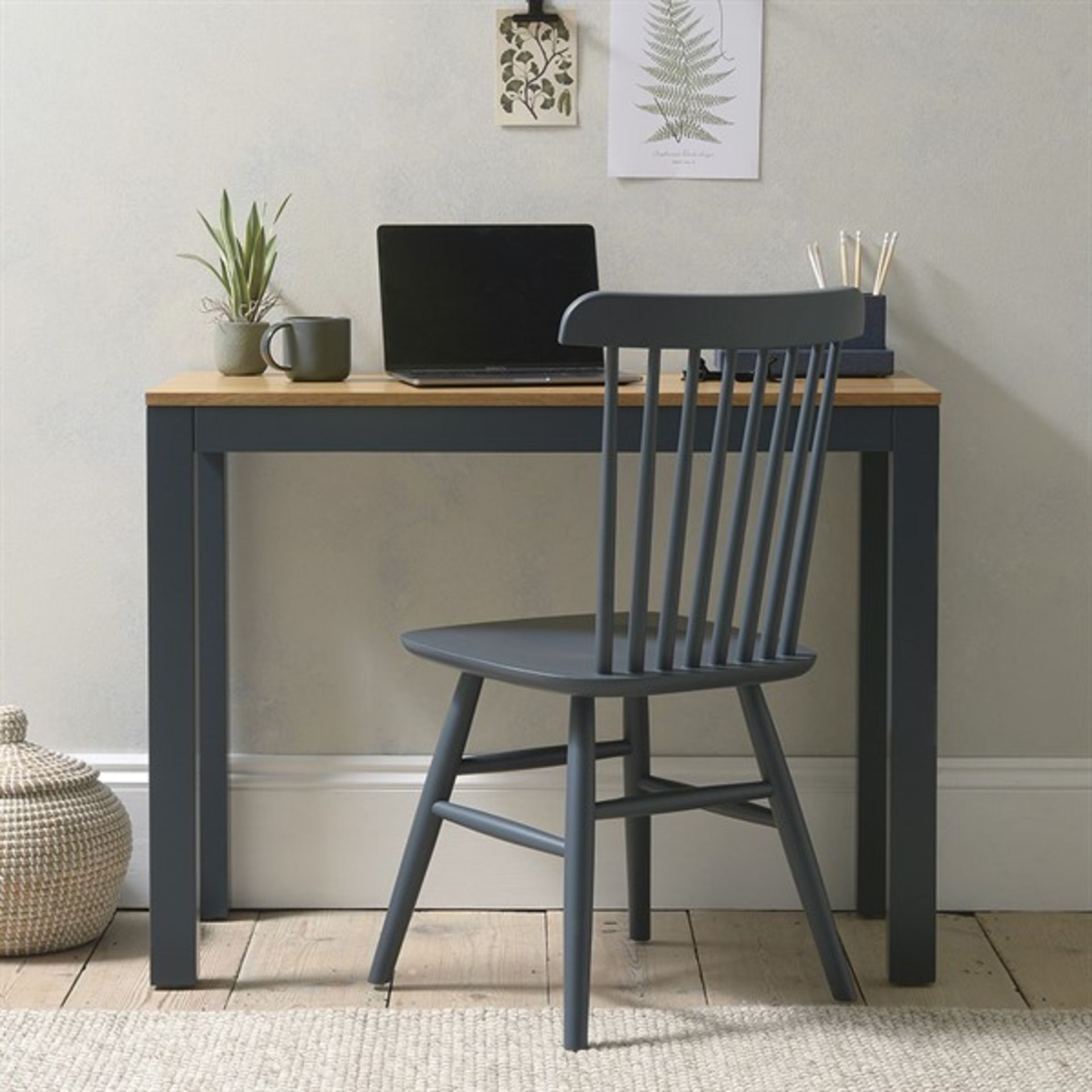 Cotswold Company Chalford Inky Blue Desk 2 RRP Â£145.00 - This item looks to be in good condition