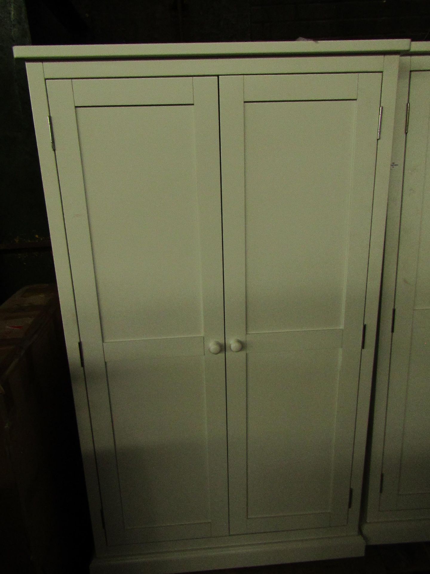 Cotswold Company Littleton Warm White Painted Double Wardrobe RRP Â£495.00 - This item looks to be