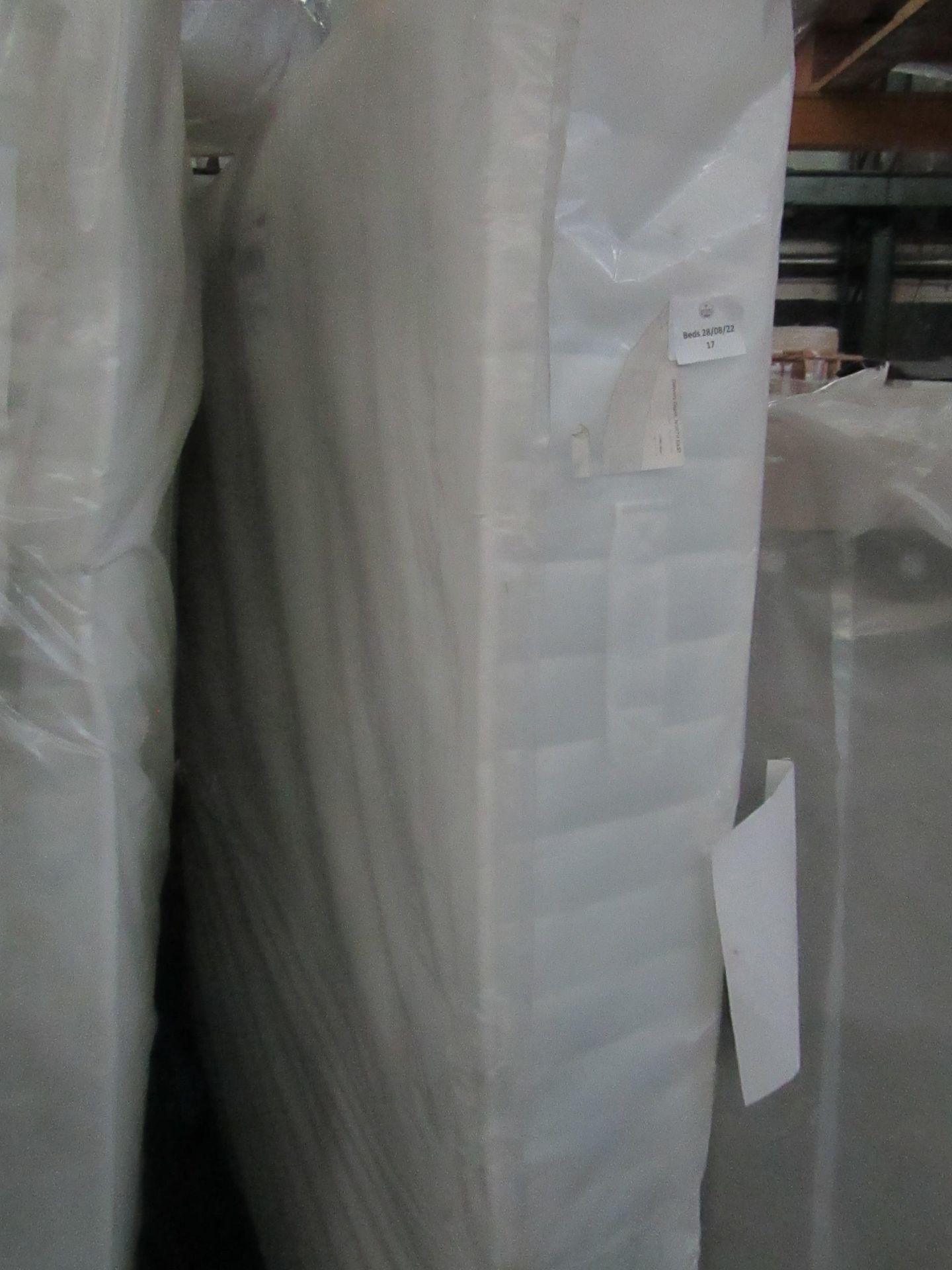 Sleepright modena 1000 4ft 6 firmer mattress, appears to be in good condition and bagged, RRP ?399 - Image 2 of 2