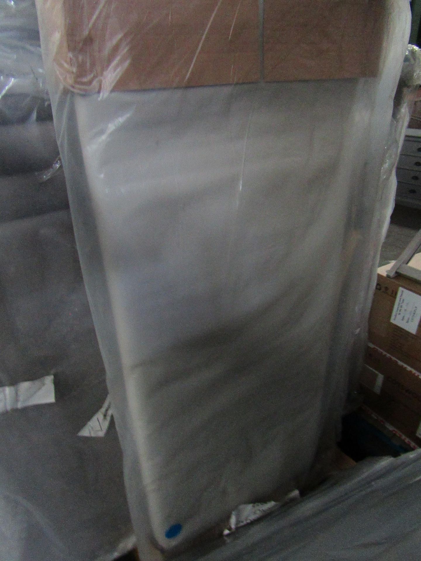 | 1X | SLEEPRIGHT ARIZONA HEADBOARD 2FT 6 SLATE GREY | ITEM HAS SCUFF & DIRTY MARKS VIEWING - Image 2 of 2