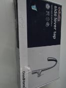 GoodHome - Edulis Stainless Steel Effect Side Lever Tap - Unchecked & Boxed.