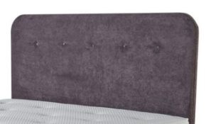 | 1X | SLEEPRIGHT ARIZONA HEADBOARD 5FT SLATE | ITEM HAS SCUFF & DIRTY MARKS VIEWING REOMMENDED IN