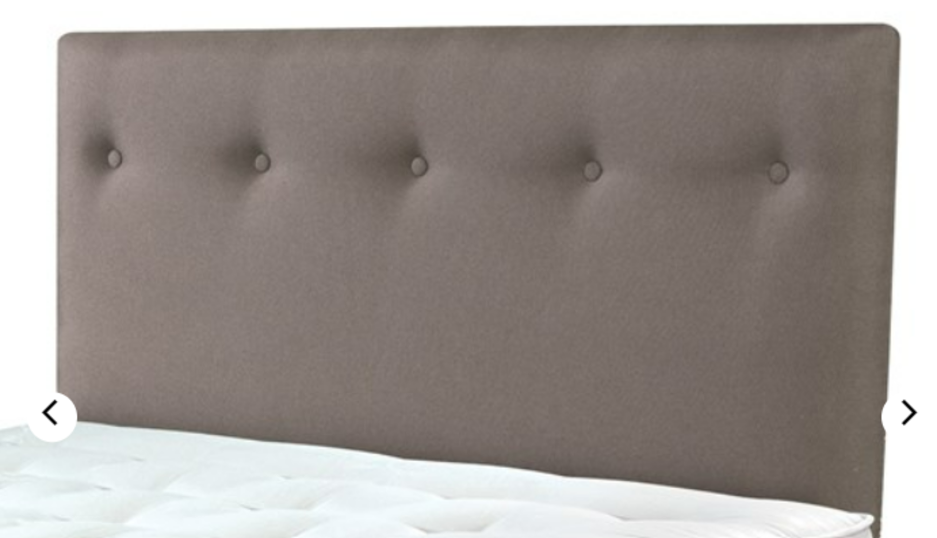 | 1X | CARPETRIGHT ALASKA 5FT KING SIZE HEADBOARD AMERICANO | GOOD CONDITON & PACKAGED | RRP ?299 |