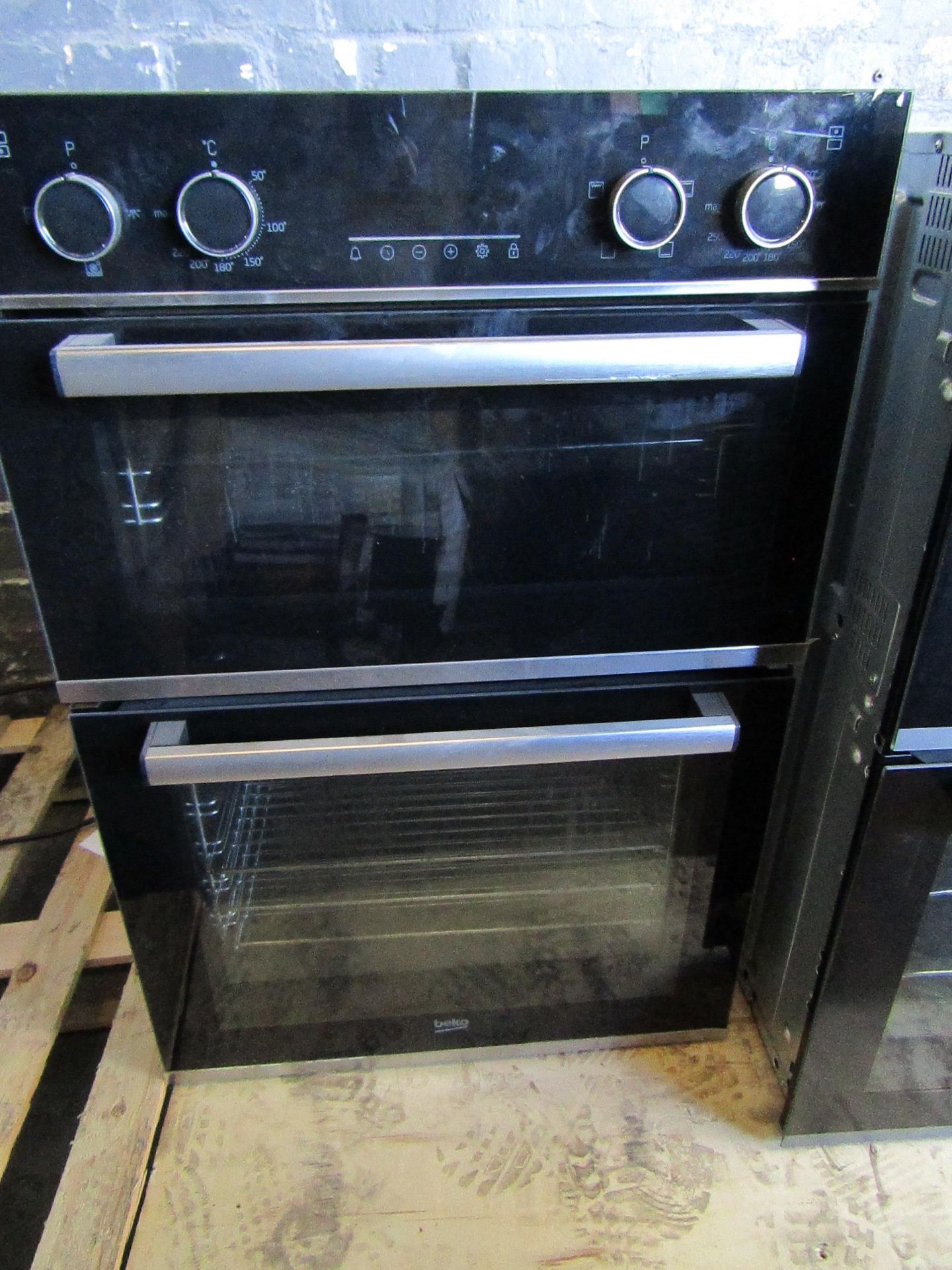 BEKO Pro RecycledNet Electric Double Integrated Oven Stainless Steel BBXDF25300X RRP ??389.00 -