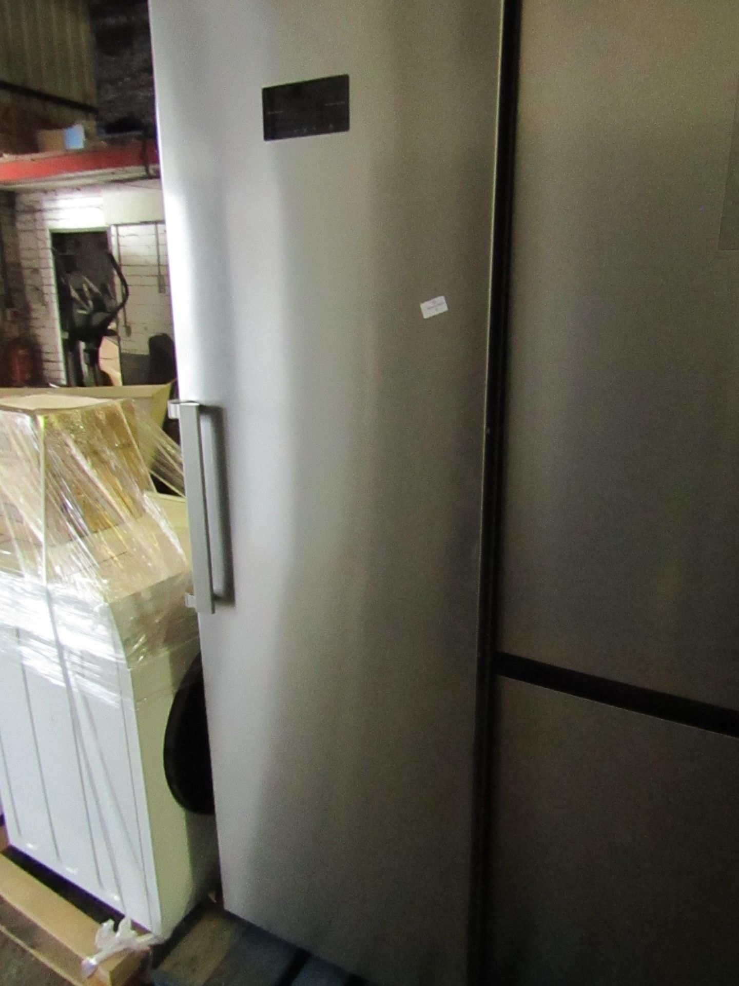 Sharp tall freestanding fridge, tested working.