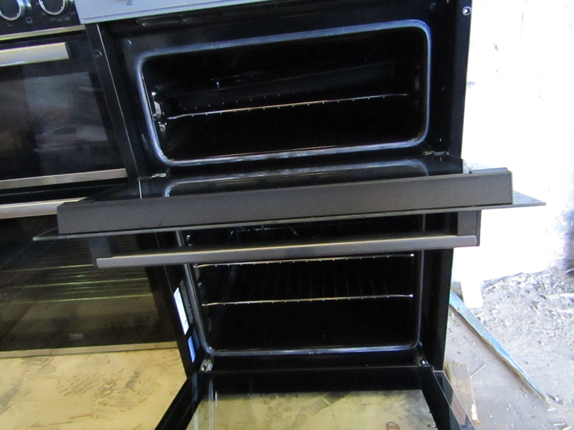 BEKO Pro RecycledNet Electric Double Oven Silver BBXDF22300S RRP ??329.00 - The items in this lot - Image 3 of 3