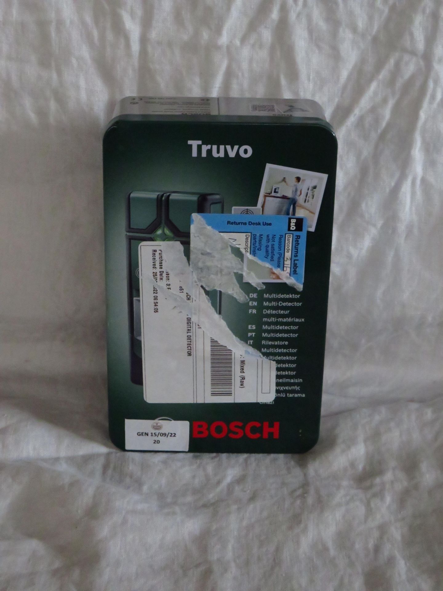 Bosch Truvo multidetector, tested working in case.