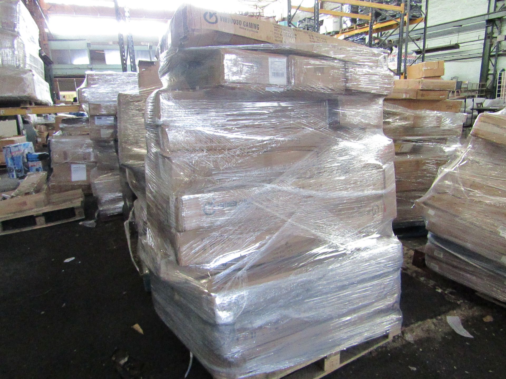 1 Pallet of Mixed Raw Customer returns/undelivered furniture items from Lloyd Pascal. Items may