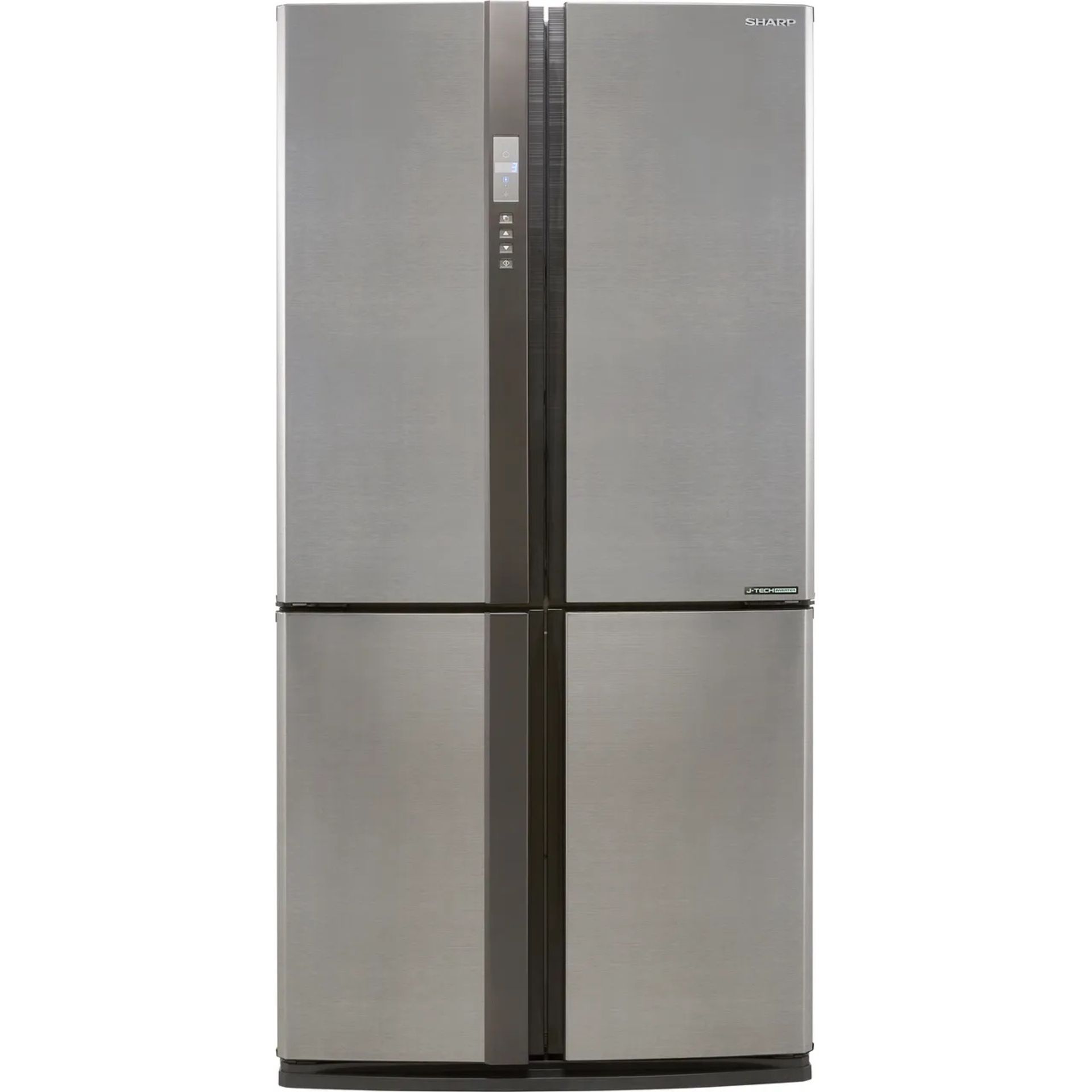Sharp 4 door American fridge freezer, getting cold in both compartments when plugged in, has a