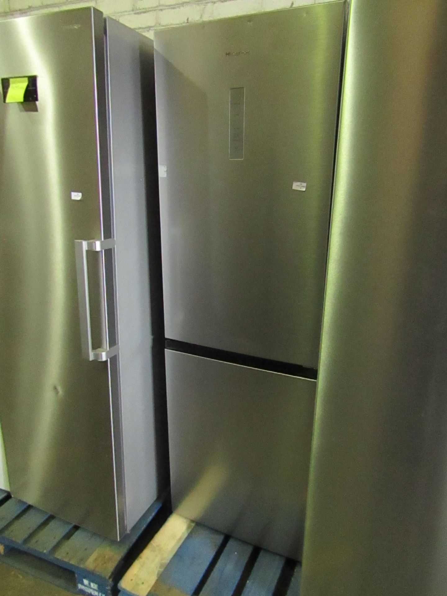 Sharp tall freestanding freezer, tested working but needs a deep clean.