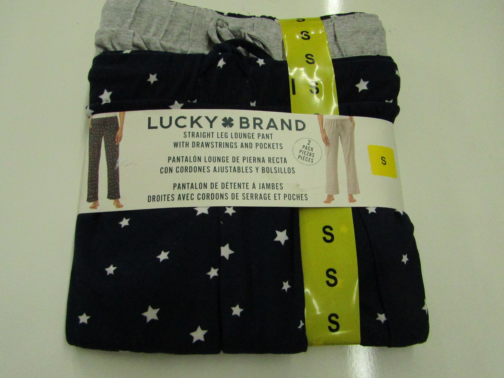 Lucky Brand - Straight Leg Lounge Set With Pockets - Size Small - New & Packaged.