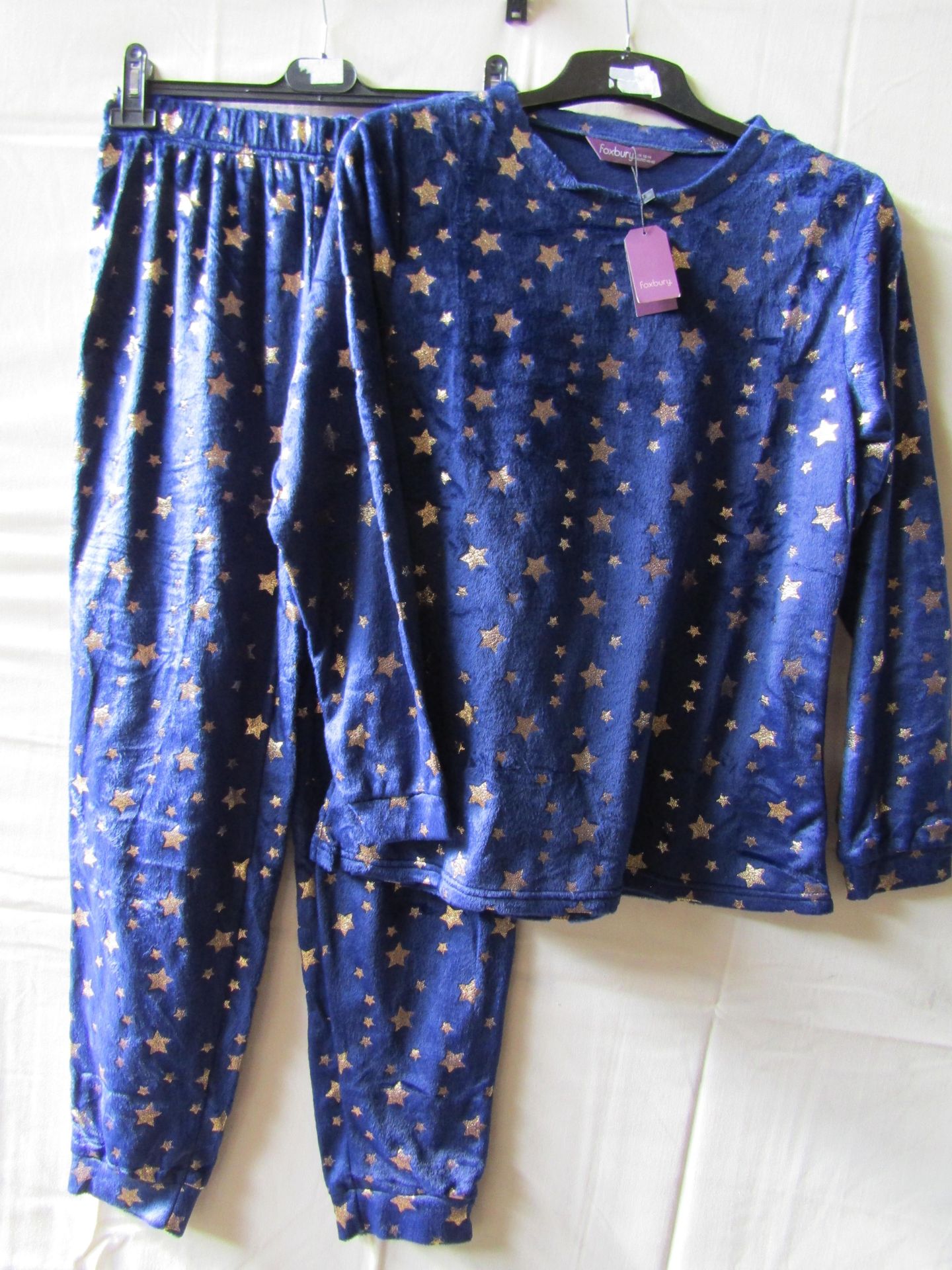 Ladies Foil Printed Star Twosie Navy Size 20-22 New & Packaged