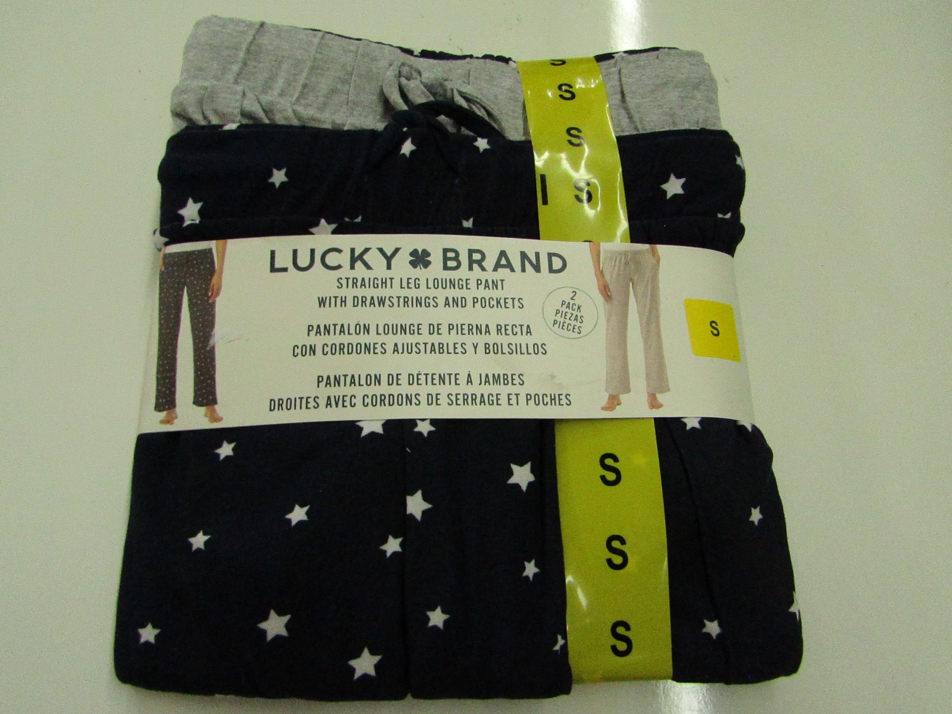 Lucky Brand - Straight Leg Lounge Set With Pockets - Size Small - New & Packaged.