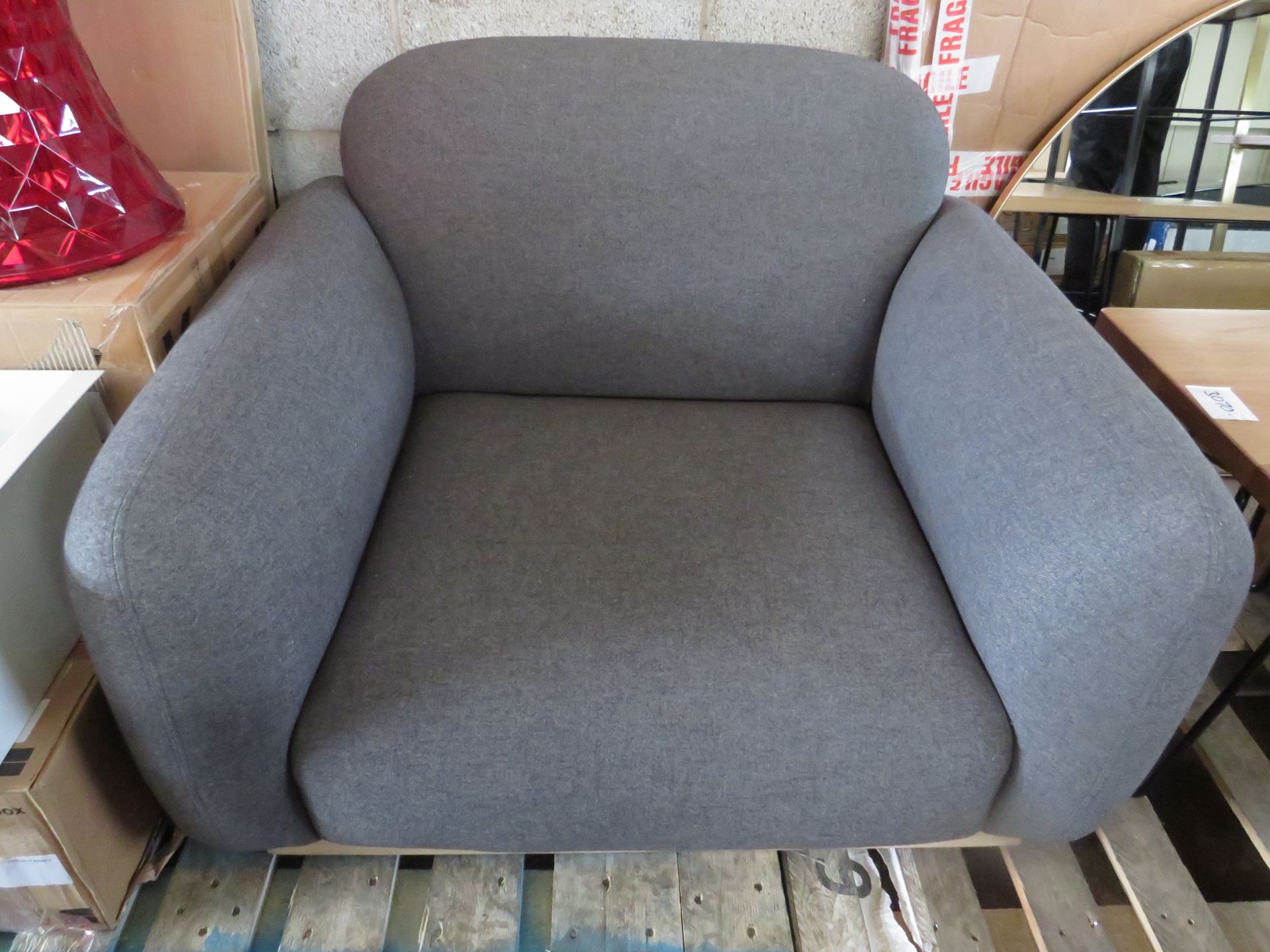 Heals Morten Armchair Flavio Grey RRP Â£649.00 - This item looks to be in good condition and appears