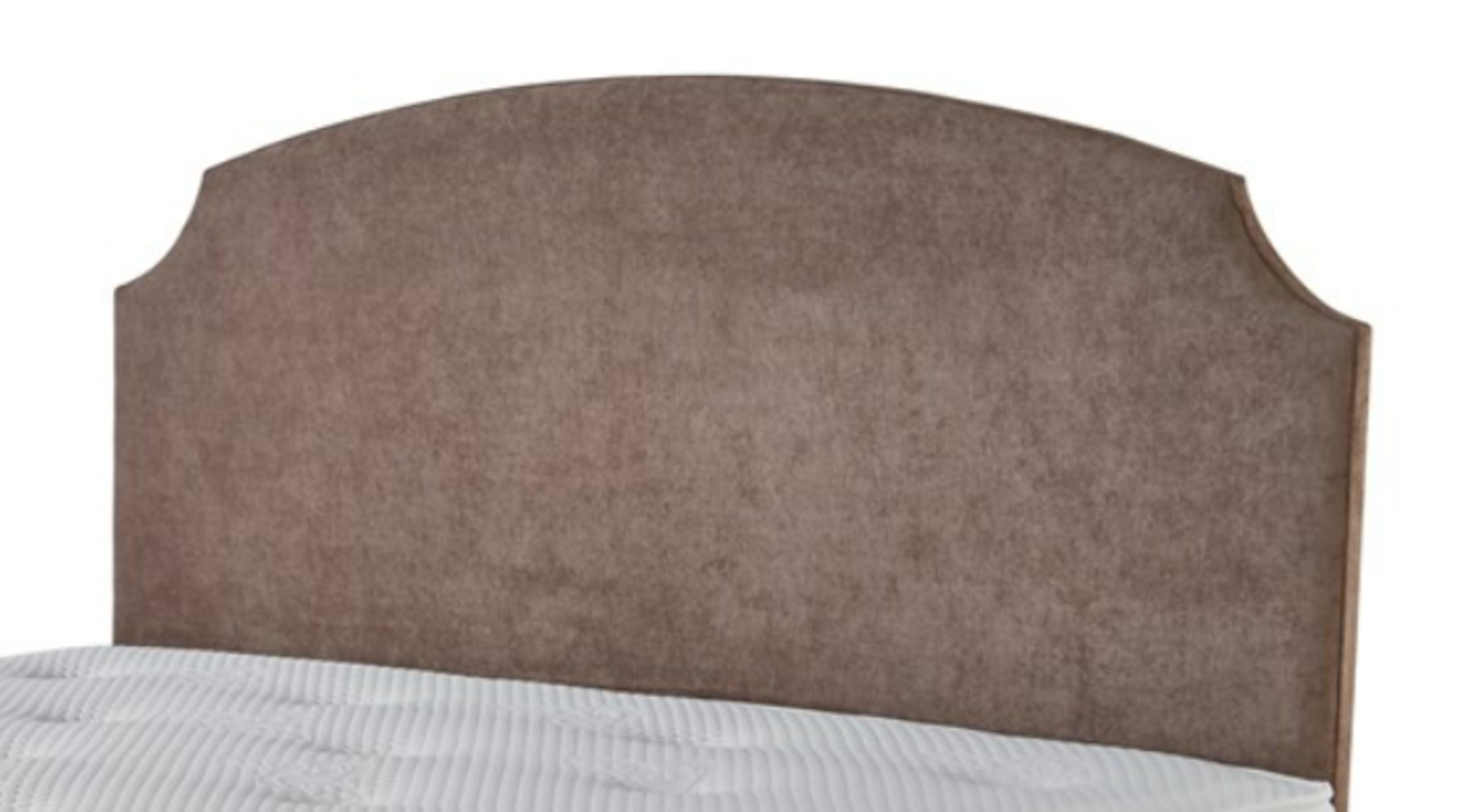 Carpetright SLEEPRIGHT VIRGINIA Headboard 4ft6 Double Taupe RRP Â£199.00 - This item looks to be