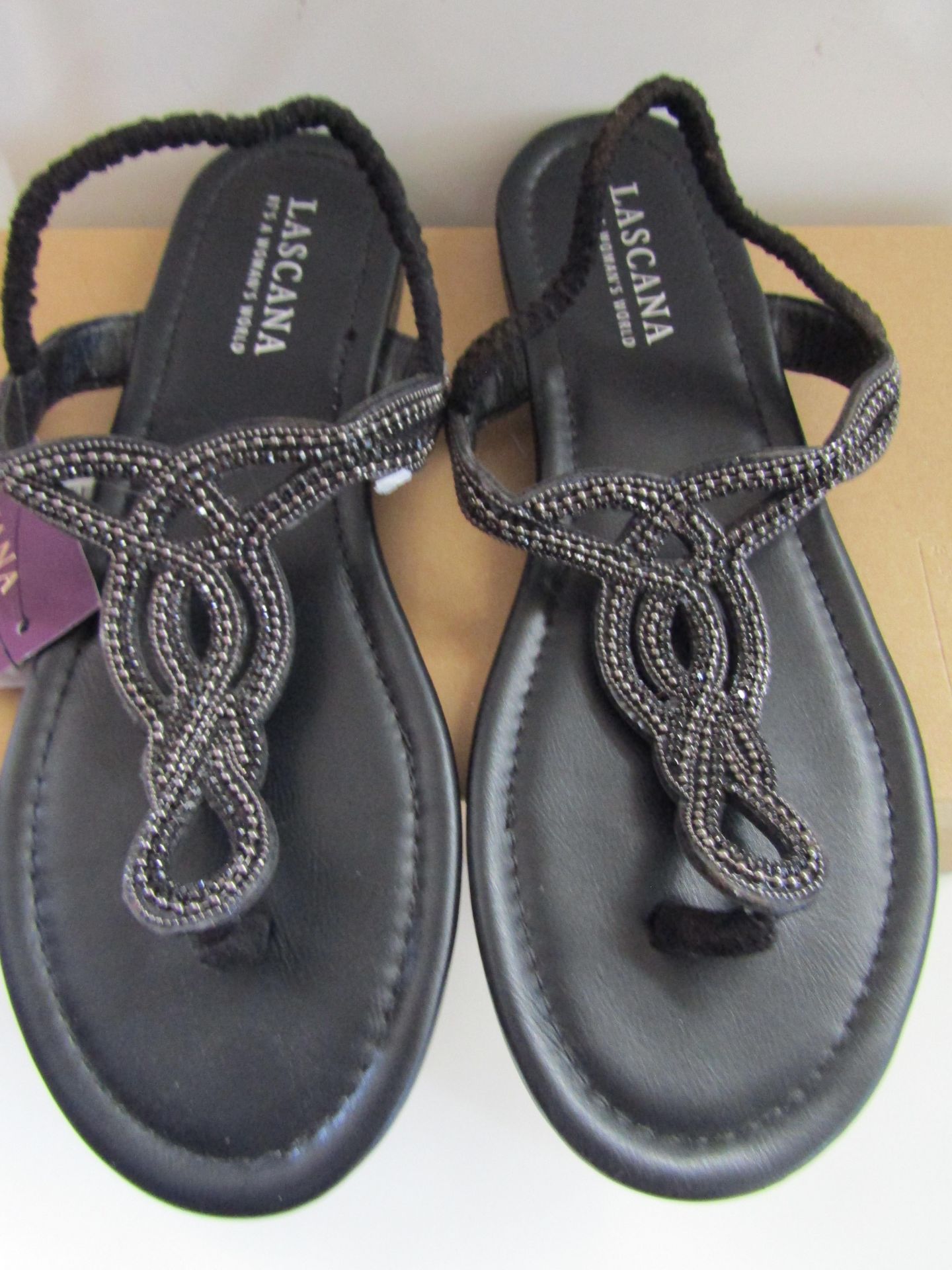 Lascana Toe Post Sandal Size 40 New & Boxed - Image 3 of 3