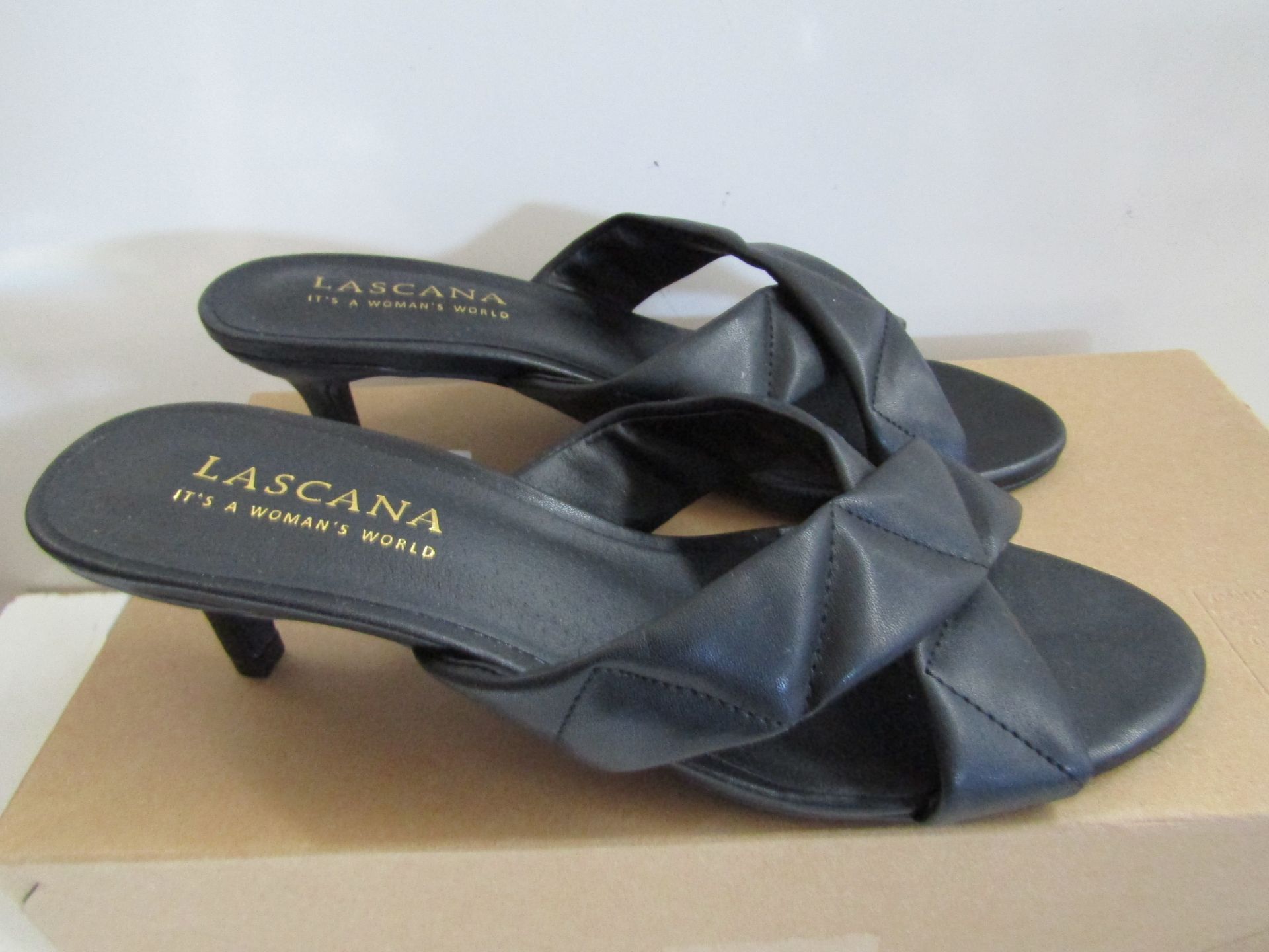 Lascana Shoe Black Size 5 New & Boxed