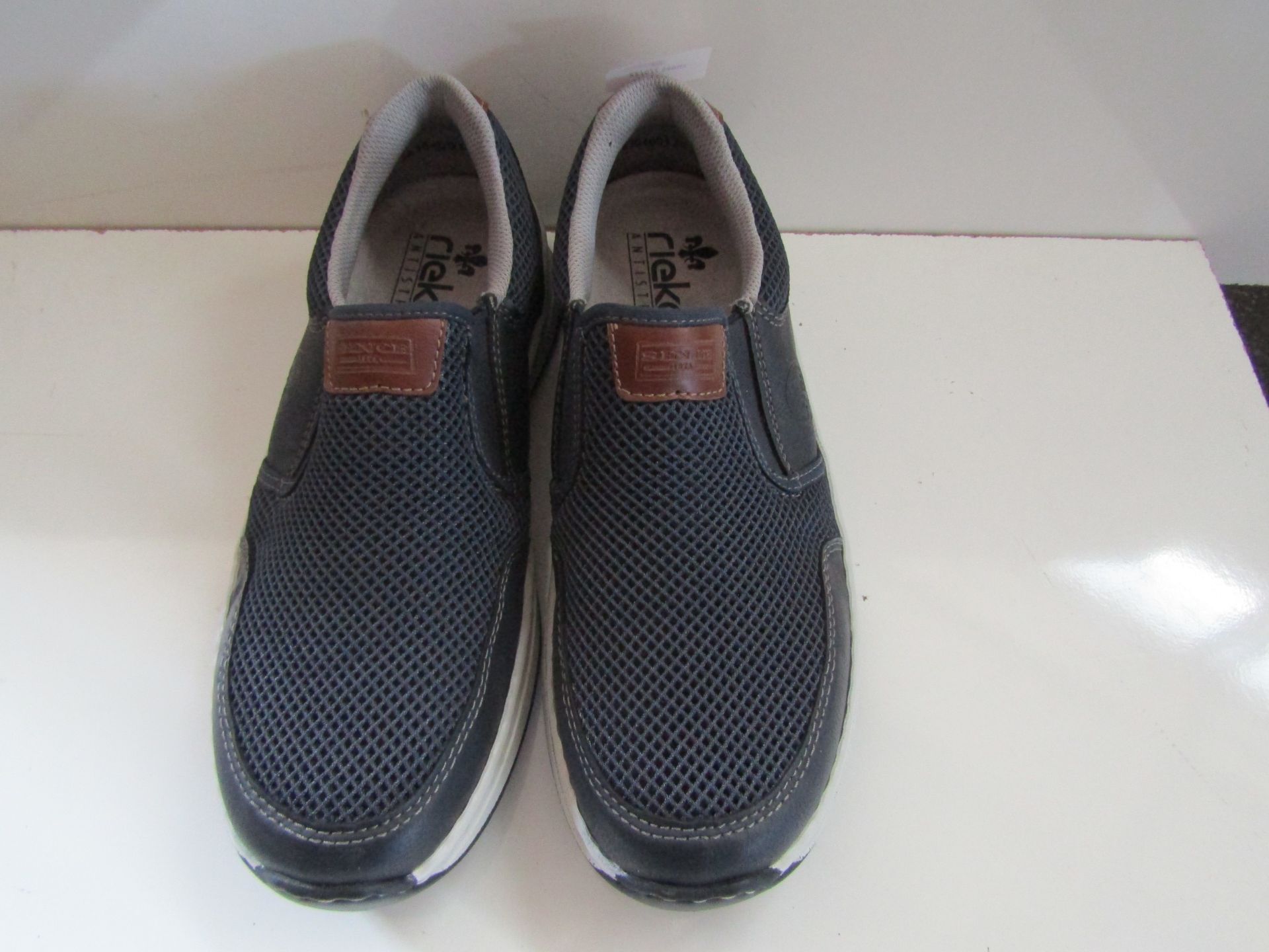 Rieker Navy Slip on Shoe Size 41 New - Image 3 of 3