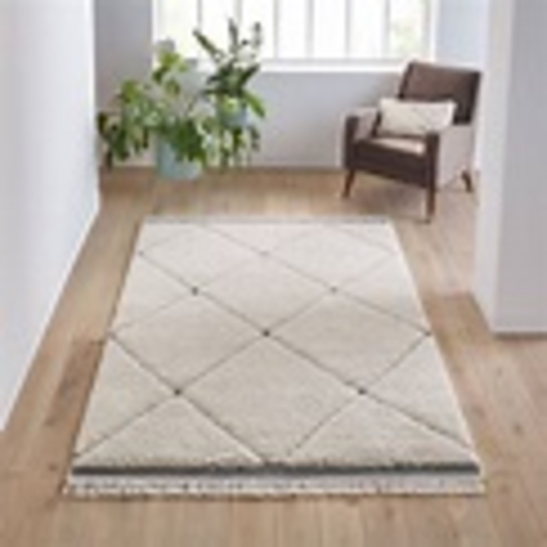 La Redoute Tonia Berber Style Rug - Unchecked - RRP £110.00