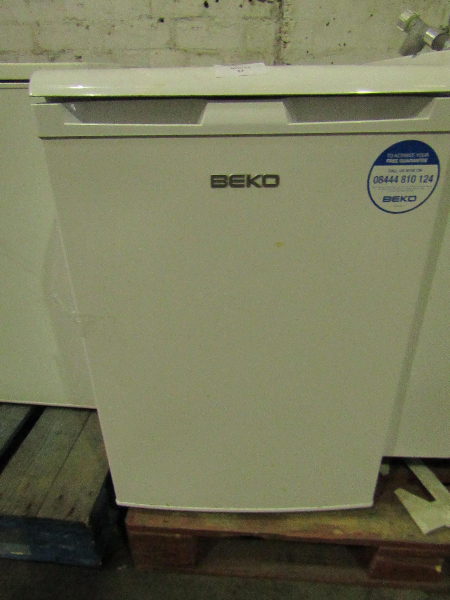 Beko - UnderCounter White Freezer - Item Powers On But Does Not Get Cold.