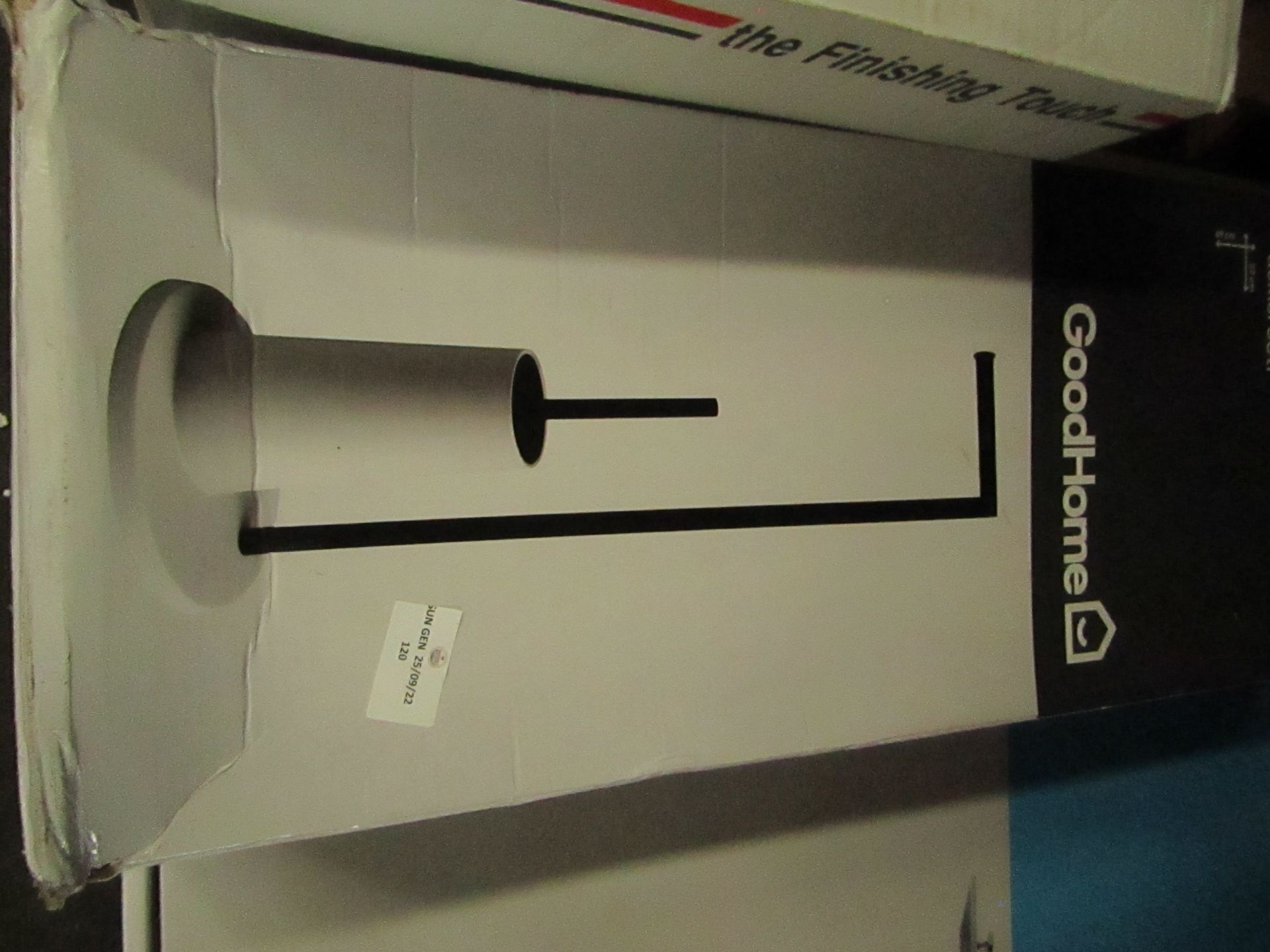 GoodHome - Brush & Toilet Roller Holder - Unchecked & Boxed.