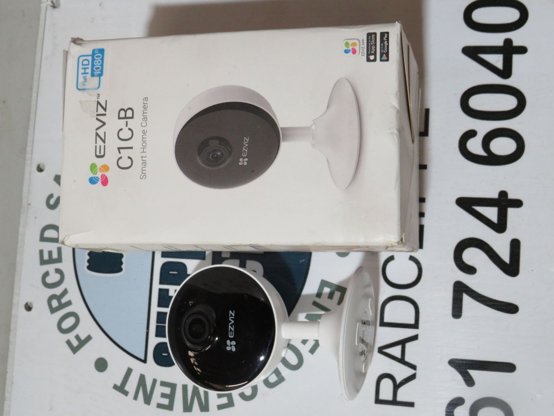 Ezviz C1C-B smart home camera, uncehcked and boxed