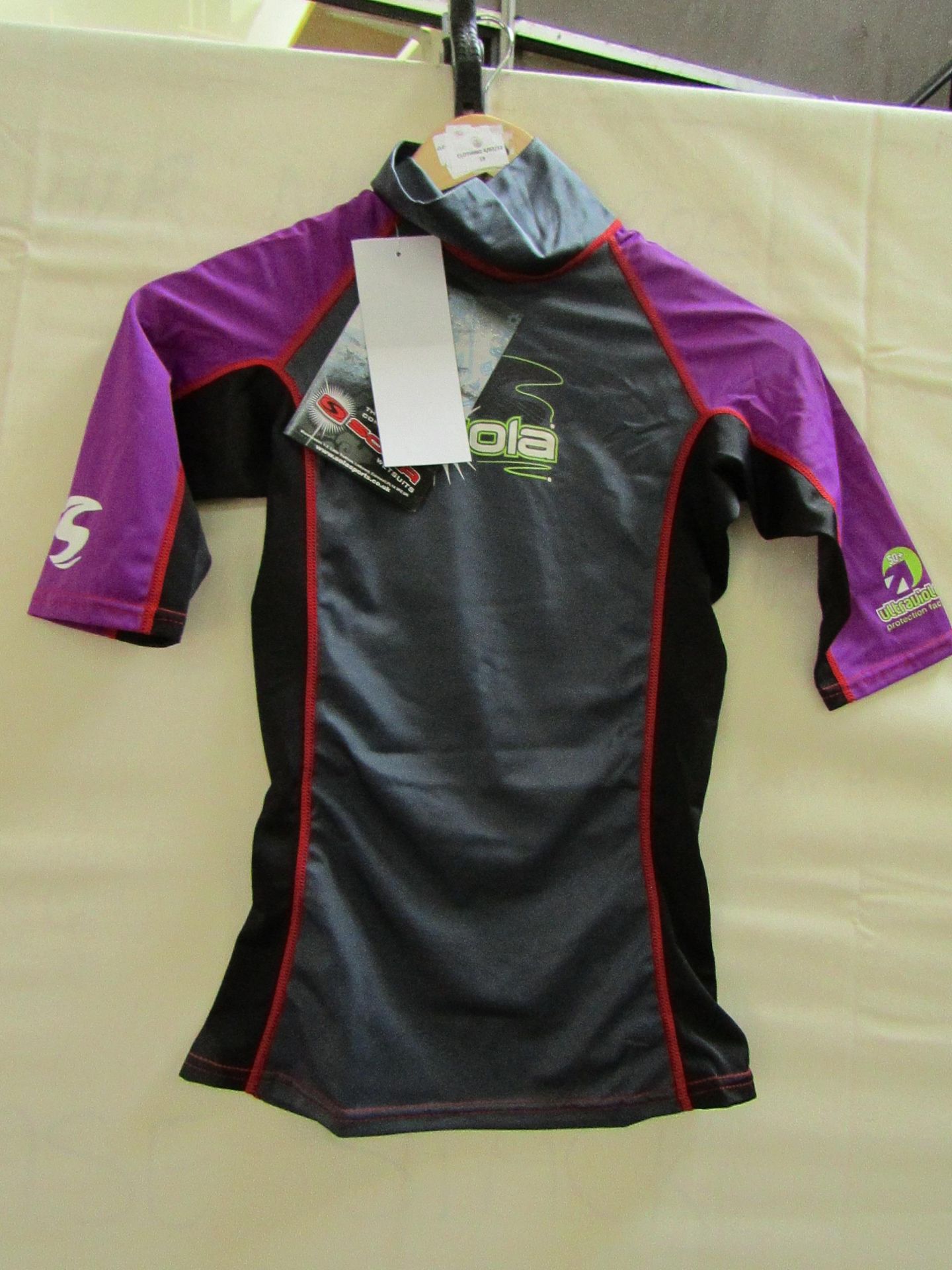 Sola Ladies rash vest, new, size Large