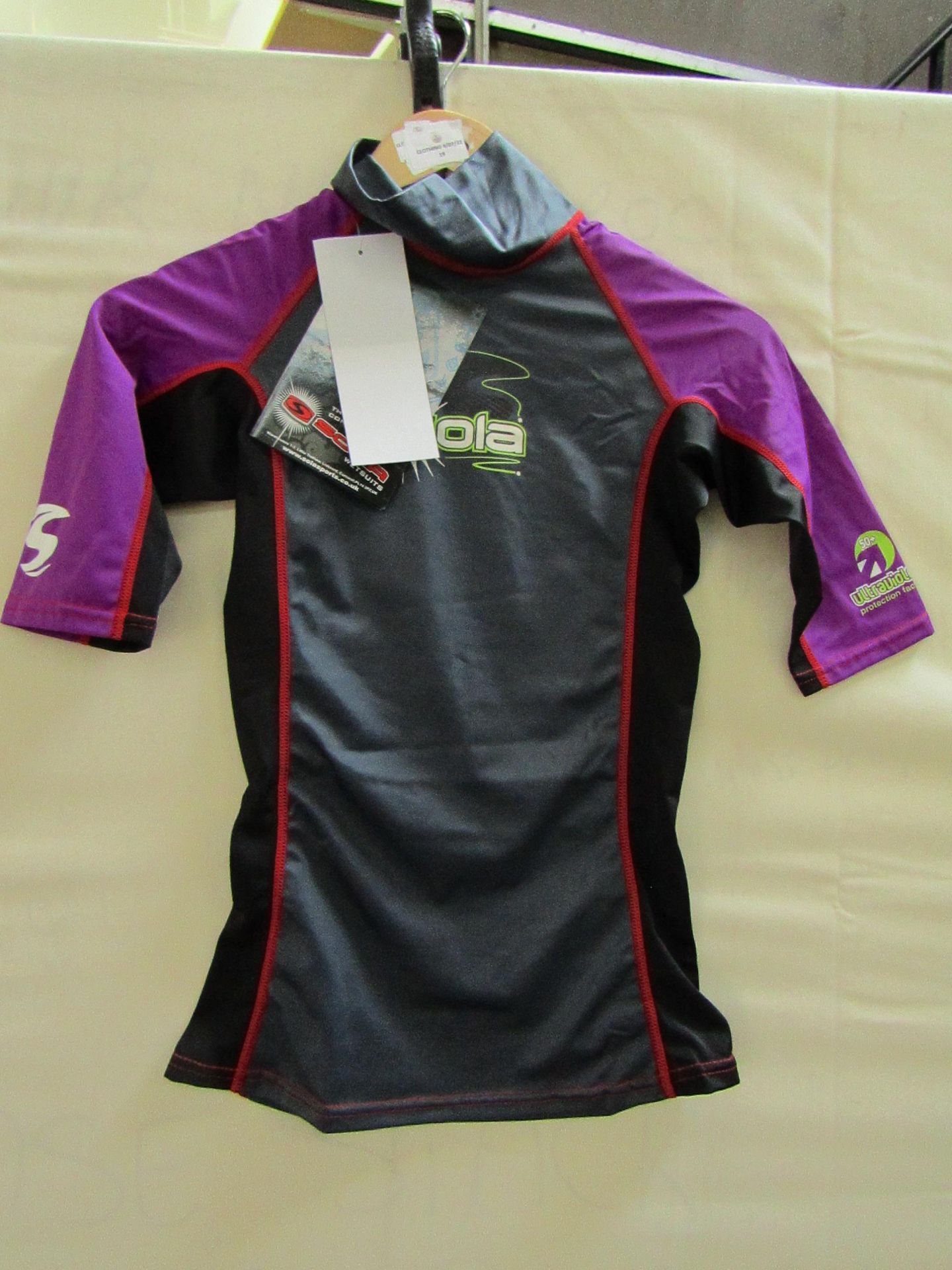 Sola Ladies rash vest, new, szie Small