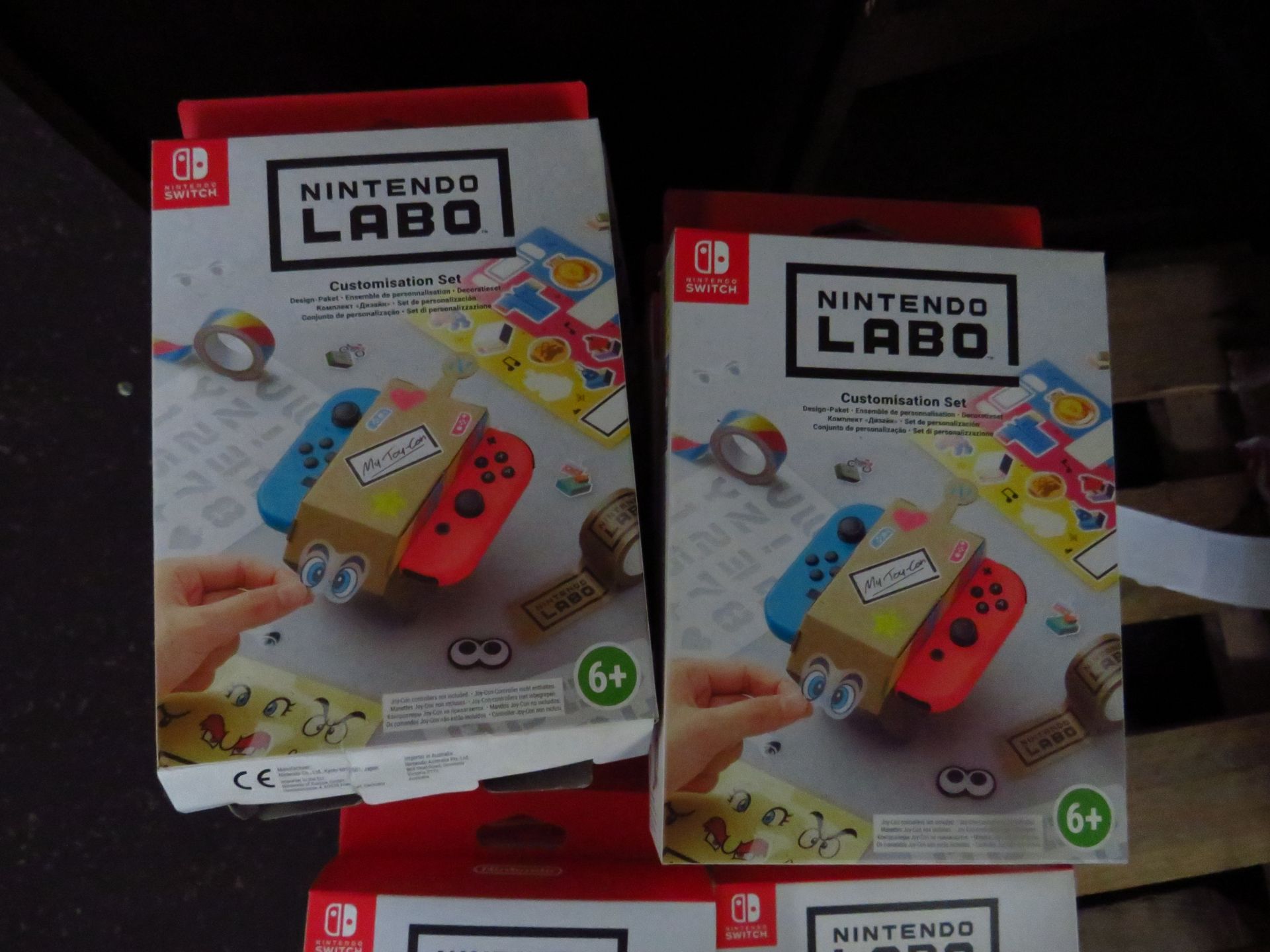 5x Nintendo Labo customisation sets, all new
