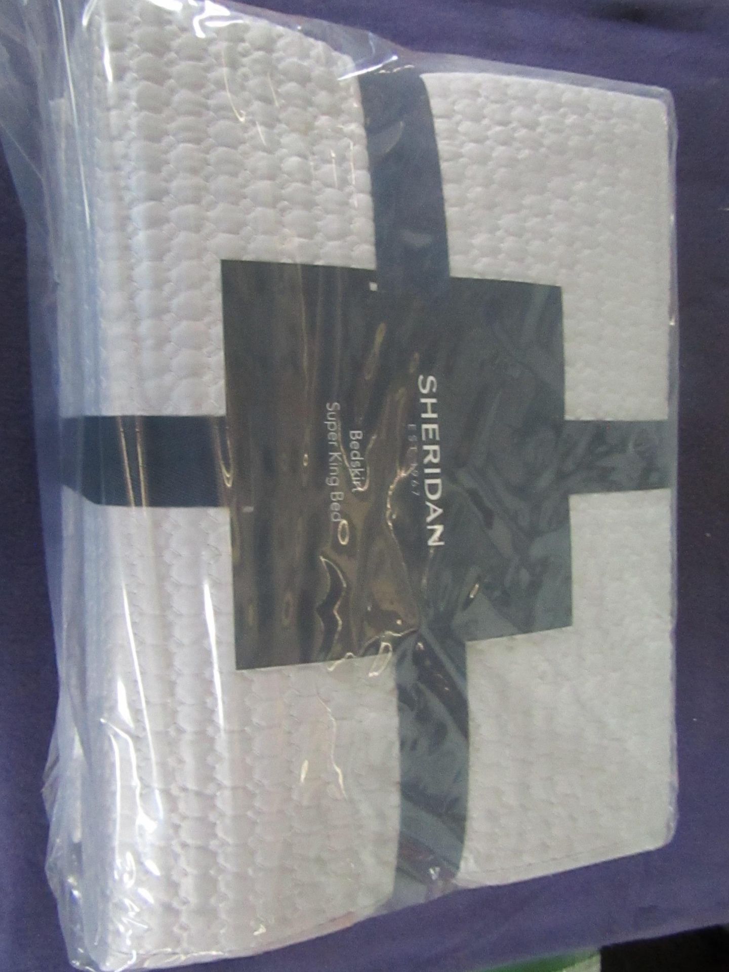 3x Sheridan - Dove Super King Sized Bed Skirt - New & Packaged. RRP œ75.