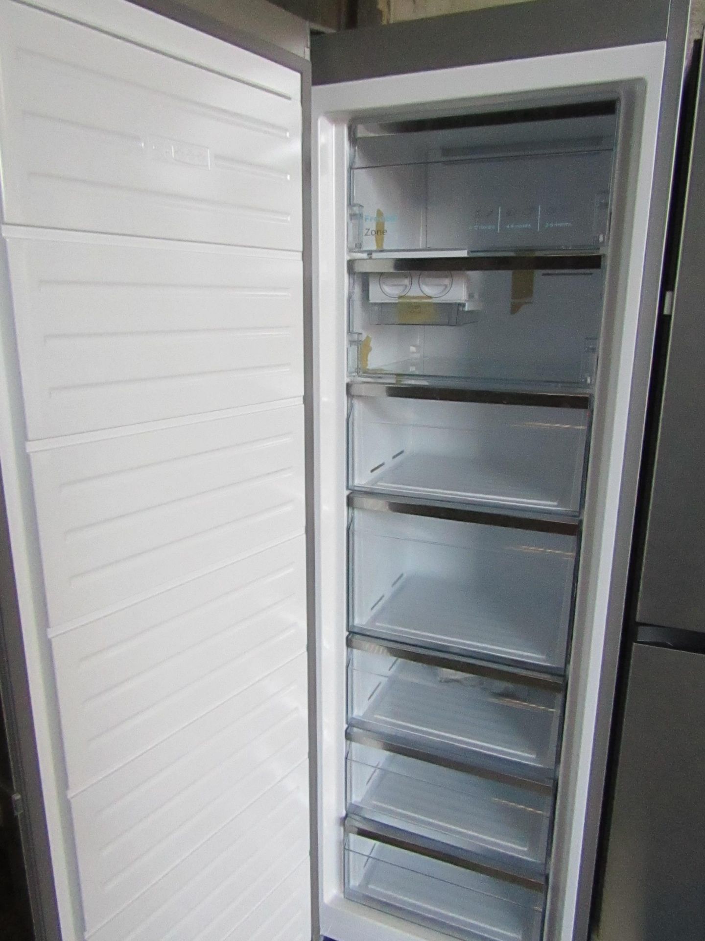 Sharp - Tall Free-Standing Freezer - Item Tested Working, However Needs Deep Clean. - Image 2 of 2
