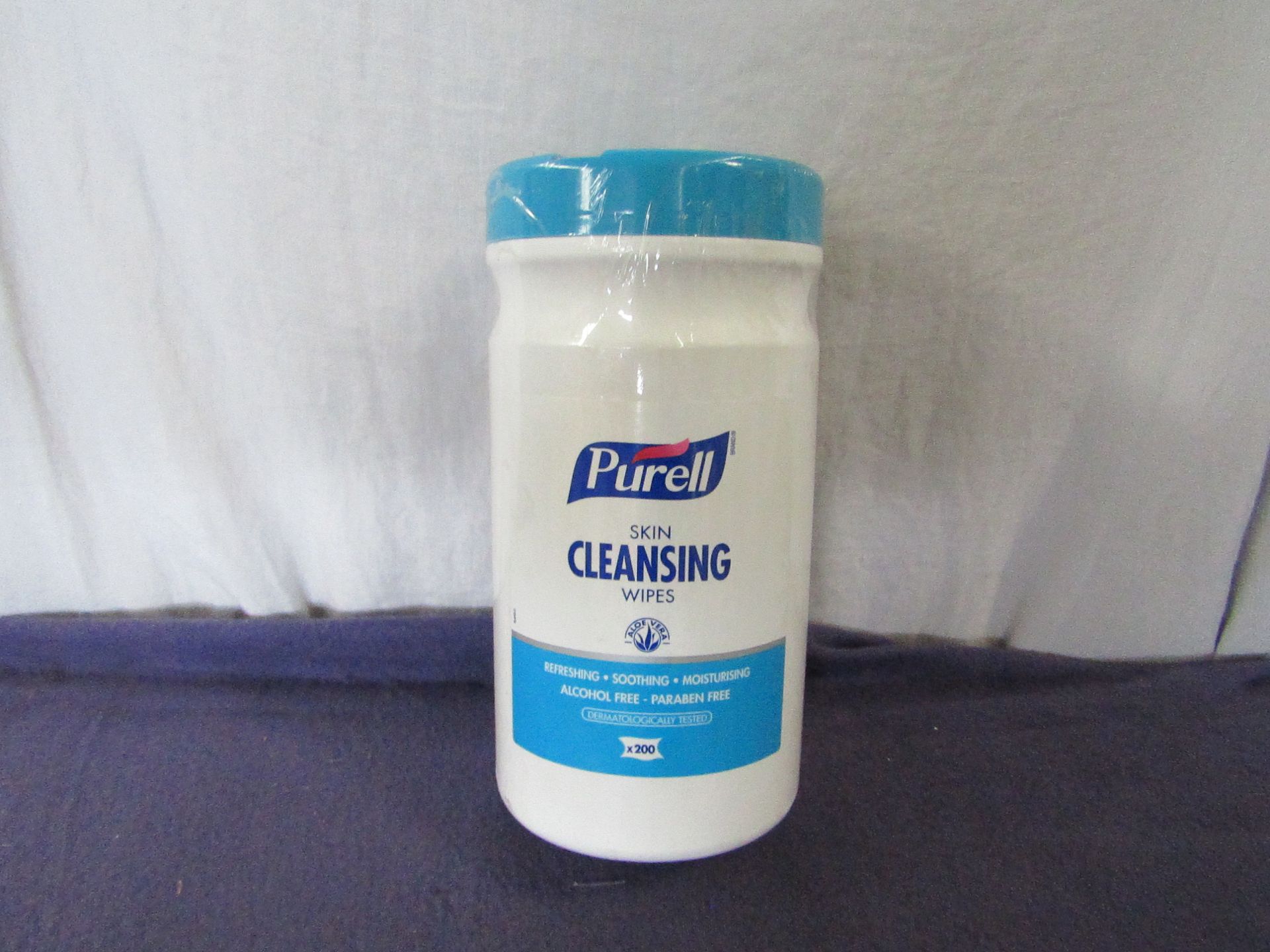 4x Purell - Sking Cleansing Wipes - ( Approx 200 Wipes Per Tub ) - Unused & Packaged.