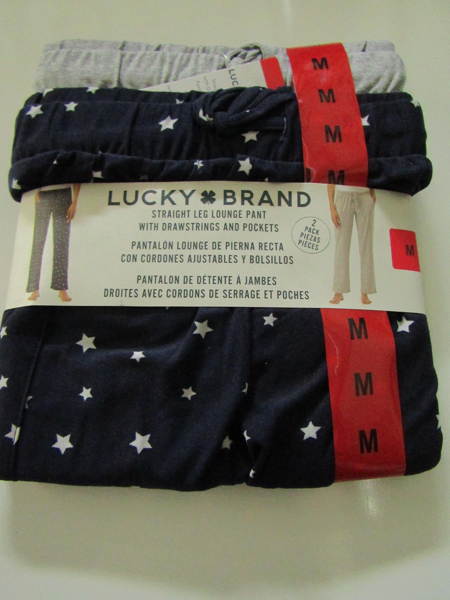 Lucky Brand - Straight Leg Lounge Set With Pockets - Size Medium - New & Packaged.