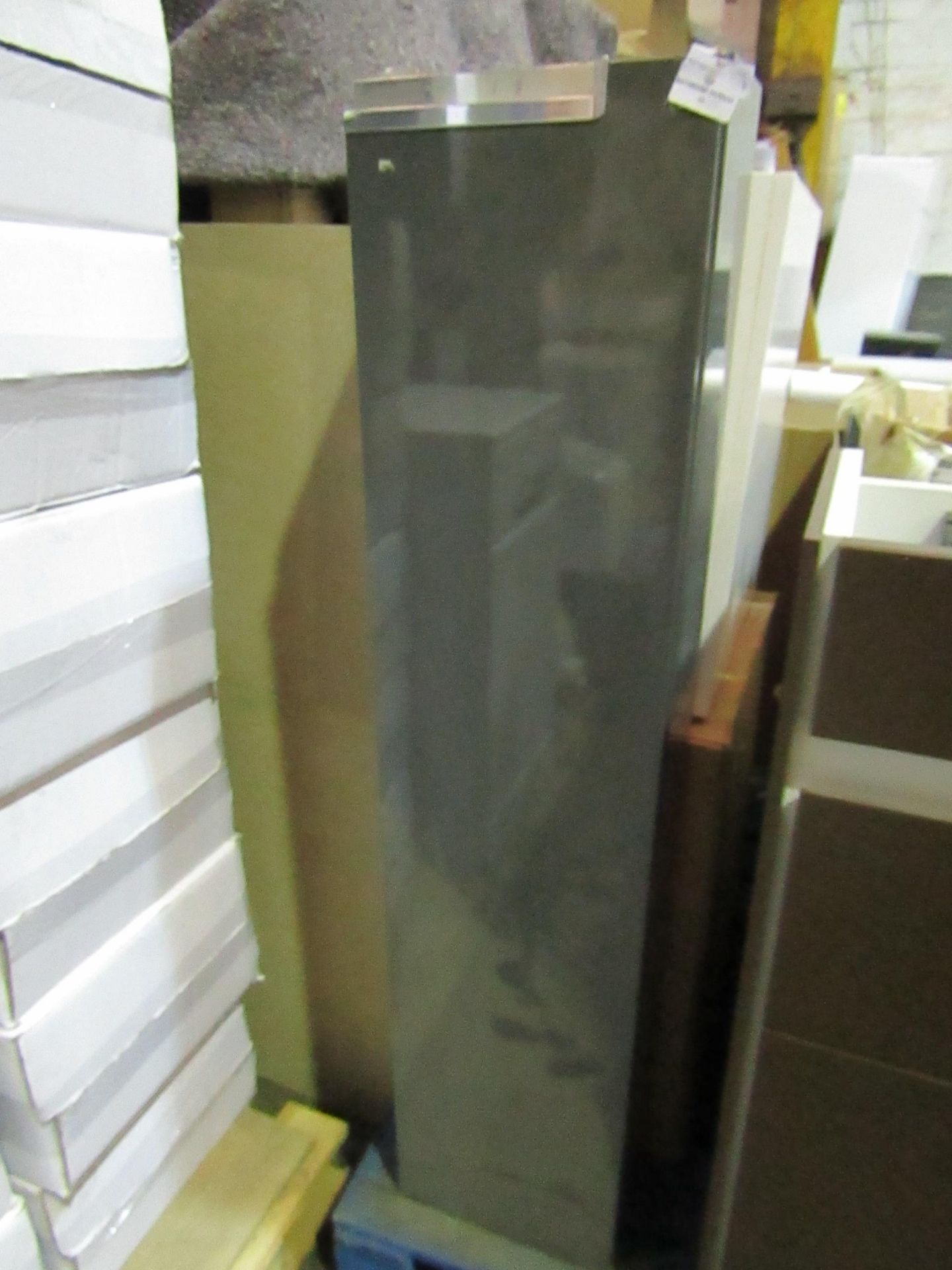 Roca - Columna Victoria-N Glossy Grey Bathroom Unit 1-Door - 1100mm - Unused & Boxed.