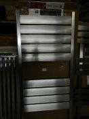 Carisa - Soho Tall Towel Rail - Polished Anodised Effect - 1730x500mm - Looks To Be In Good