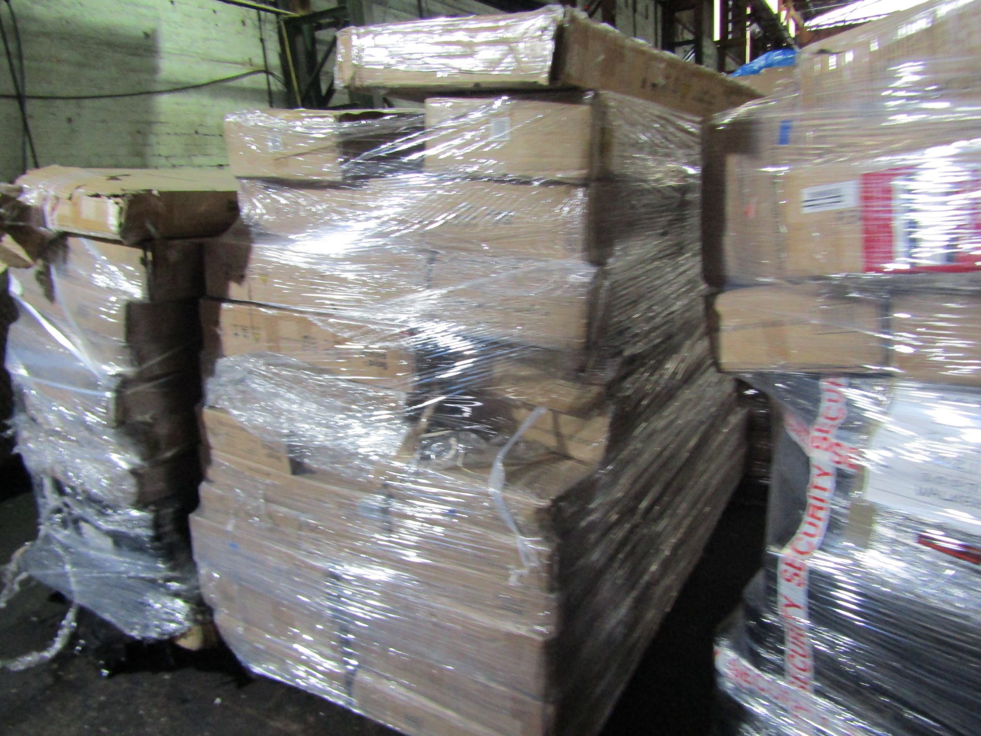 1 Pallet of Mixed Raw Customer returns/undelivered furniture items from Lloyd Pascal. Items may