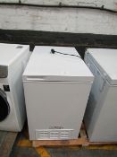 Hisense chest freezer, tested working for coldness and has a handle inside