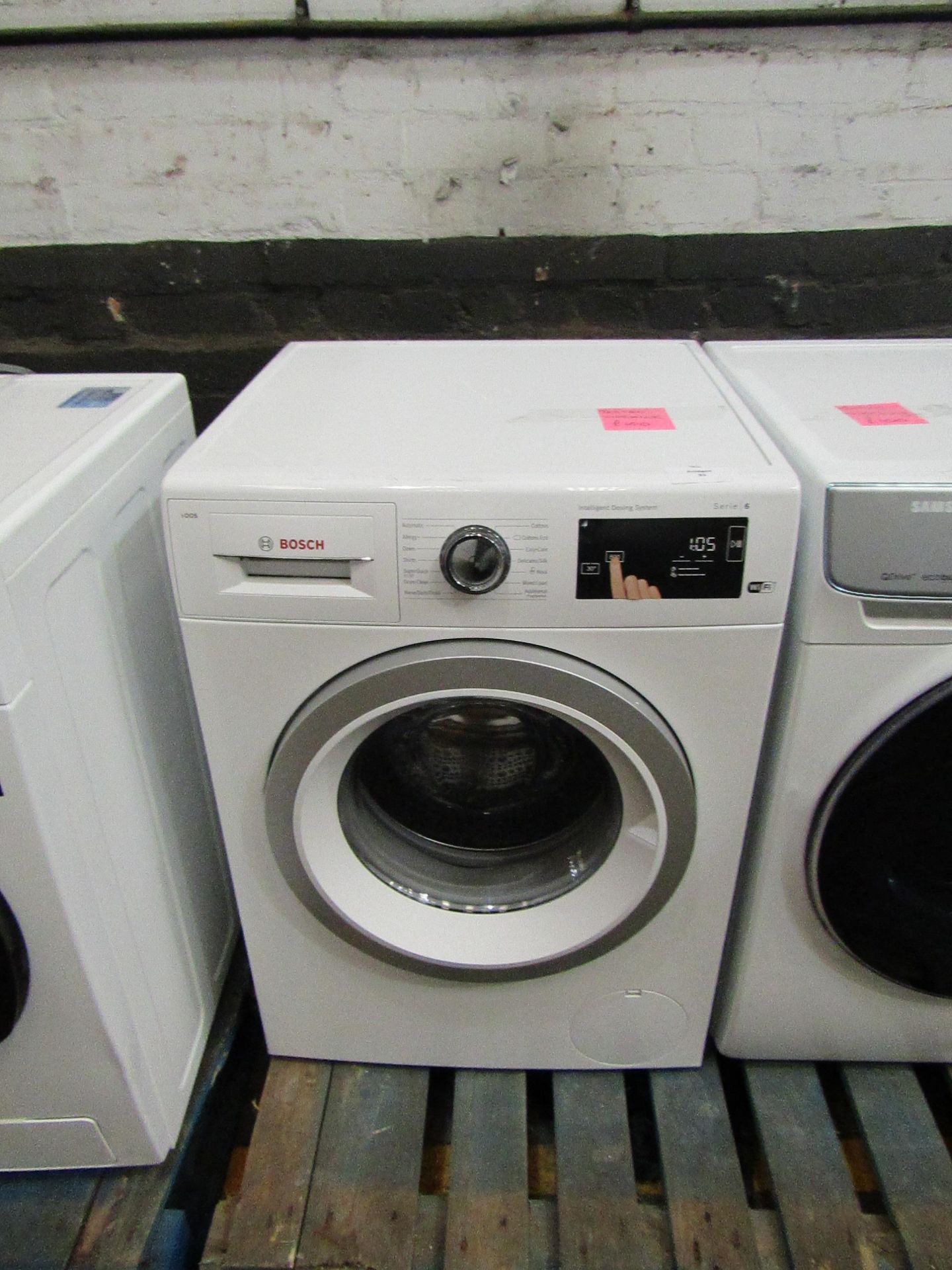 Bosch i-DOS series 6 wifi washing machine, tested working