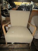 Moot Group Gallery Direct Chedworth Natural Occasional Chair RRP £428.00 - This item looks to be