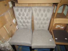 Moot Group Gallery Direct Jensen Grey Occasional Chair RRP £388.00 - This item looks to be in good