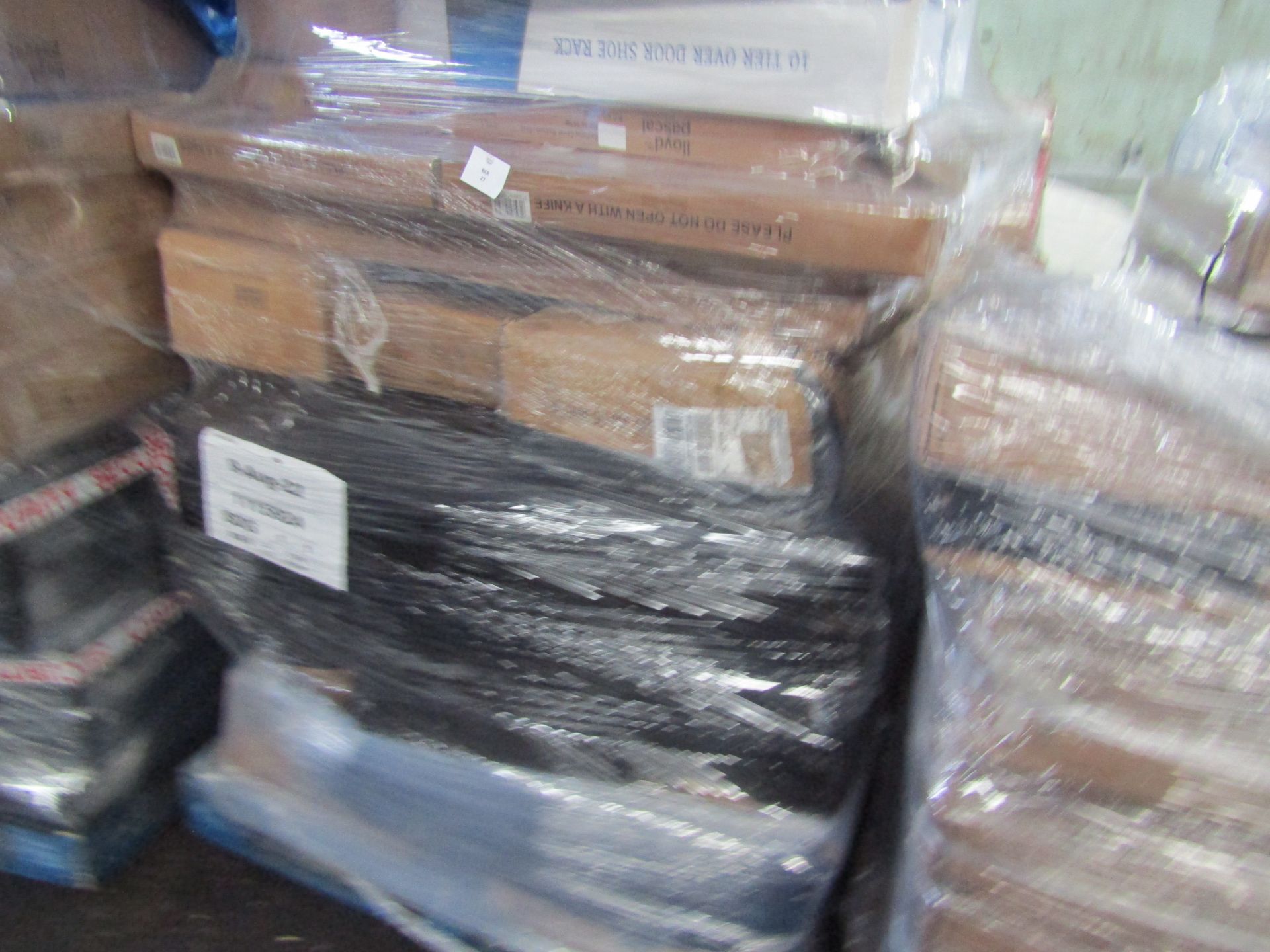 1 Pallet of Mixed Raw Customer returns/undelivered furniture items from Lloyd Pascal. Items may