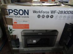 Epson - Workforce (WF-2830DWF) All-In-One Printer - Untested, Box Damaged. RRP œ89.99
